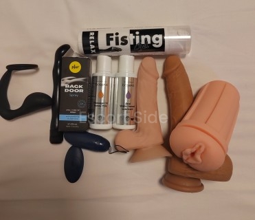 Ass anus prostate lingam massage strapon play